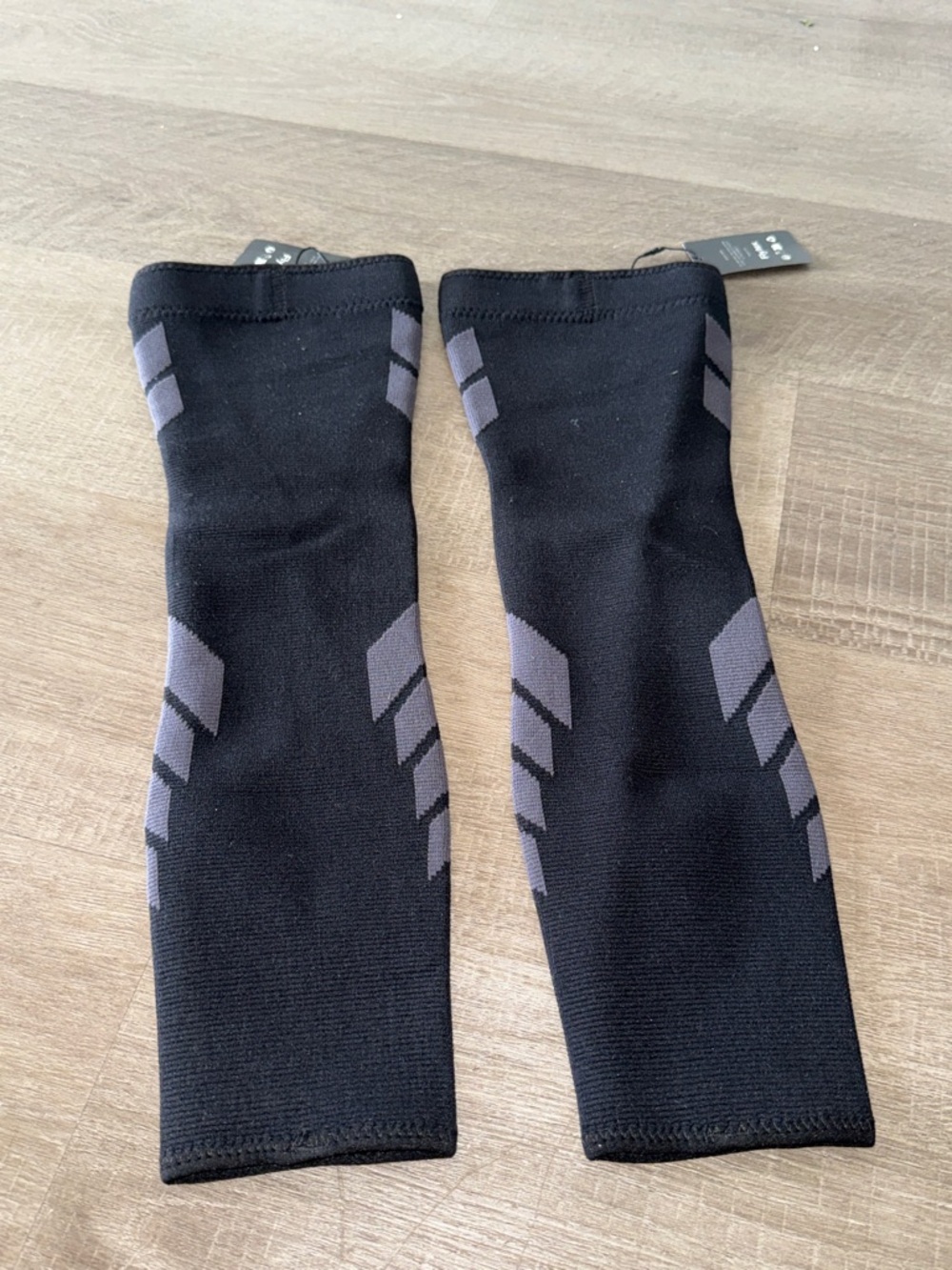 Flytex V2 Full Leg & Knee Compression Sleeves - Pair - Small Black & Gray NWT - Picture 5 of 7